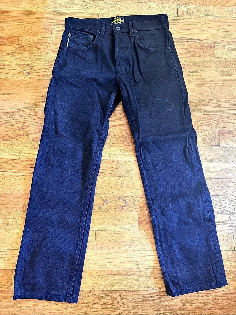 Brave Star Straight Leg Jeans Waist 30 in Black